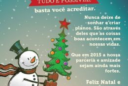 01/12/2014 - No Natal tudo é possivel